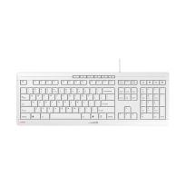 CHERRY STREAM klawiatura Biuro USB QWERTY US English Biały