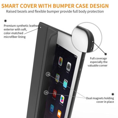 3. Etui Tech-Protect SmartCase na iPad 9.7'' 5 / 6 2017-2018 - czarne