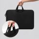 3. Torba na laptop Wozinsky WNT-17B 17.3" z chowaną rączką neoprenowa - czarna