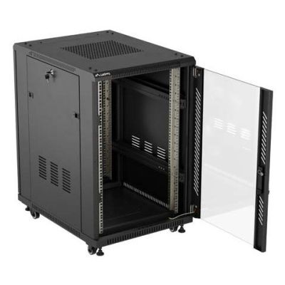 28. LANBERG SZAFA STOJĄCA RACK 19" 18U 600X800 CZARNA