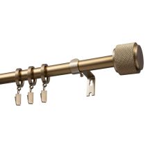 KARNISZ ROZSUWANY POJEDYNCZY FI 19 MM OMEGA ZŁOTY 200-300 CM Z KÓŁKAMI KOWALSKI