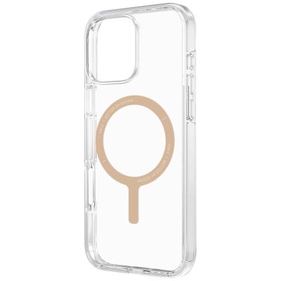 2. Etui UNIQ Clario Magclick Charging na iPhone 16 Pro Max - przezroczysto-złote