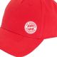 3. Czapka z daszkiem adidas FC Bayern Munich Essentials czerwona IA2333