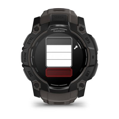 5. Zegarek Garmin Instinct 3 – 50 mm AMOLED Black met charcoal band