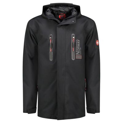 3. Kurtka przejściowa męska Geographical Norway AYOUBE BLACK DB MEN 009 (SZ2204H/GN-BLACK)