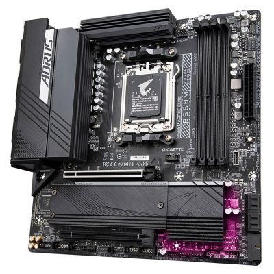 4. Płyta główna Gigabyte B650M AORUS ELITE (B650, AM5, mATX, DDR5)