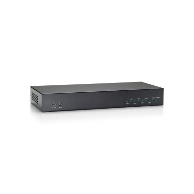 2. LevelOne HVE-9214PTHDMI O.CAT.5 TRANSM. Kompatybilny z IEEE-802.3af PoE dla łatwego użytkowania i instalacji, łatwa instalacja plug-and-play, wbudowane wykrywanie EDID Hotplug, zarządzanie priorytetem EDID wyjść HDMI
