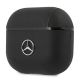 3. Etui Mercedes Electronic Line na AirPods 3 - czarne