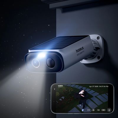11. Kamera zewnętrzna Baseus Security S1 Lite 2K - biała