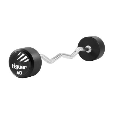 2. Barbell łamany tiguar PU 40 kg TI-WLBPU040