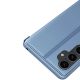 7. Twarde etui z klapką do Samsung Galaxy S23 FE Clear View Case - czarne