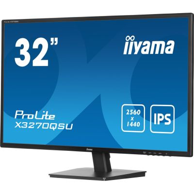 4. monitor iiyama ProLite X3270QSU-B1 81,3 cm (32") 2560 x 1440 px Wide Quad HD LED Czarny