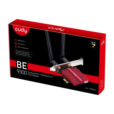 5. CUDY WE9300 Adapter BE9300 Wi-Fi 7 Bluetooth