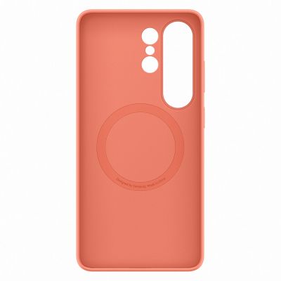 5. Etui Samsung Silicone Magnet Case na Samsung Galaxy S26 Ultra kompatybilne z MagSafe - czerwone
