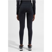 Legginsy damskie Odlo Tights ZEROWEIGHT PRINT REFLECTIVE czarne   M
