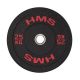 16. Talerz olimpijski HMS RED BUMPER 25 kg HTBR25 