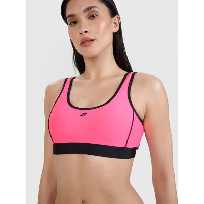 Góra od bikini top damski 4F  4F 4FWSS25UBKTF077-55N