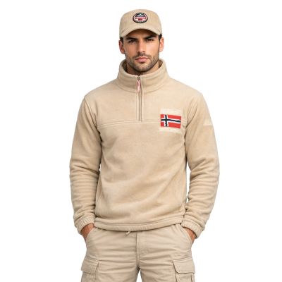 Polar męski Geographical Norway TEQUATEUR BEIGE DB MEN 233 (WZ6694H/GN-BEIGE)