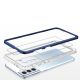 5. Clear 3in1 etui do Samsung Galaxy S23 silikonowy pokrowiec z ramką niebieskie