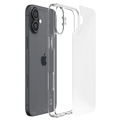 8. Spigen Ultra Hybrid na iPhone 16 - przezroczyste