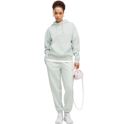 5. Bluza damska Puma ESS Script Comfort Hoodie miętowa 694136 29