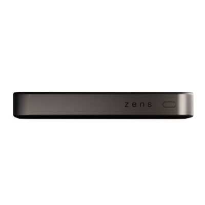3. ZENS Slim Qi2 Aluminium Powerbank - magnetyczny powerbank 10000 mAh kompatybilny z MagSafe i Qi2 (black)
