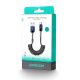 2. Kabel spiralny Joyroom S-A43 Crystal-Clear Series 3A USB-A - USB-C 1,5m - czarny