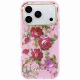 3. Etui Guess IML Glitter Blossom Roses na iPhone 17 Pro / 18 Pro - różowe