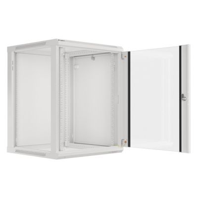 2. Lanberg WF01-6615-10S stojak 15U Szafa wisząca Szary