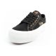 12. Lee Cooper buty sportowe damskie trampki platforma czarne ze złotym