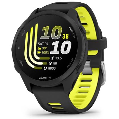 Zegarek Garmin Forerunner 170 42,6mm Music Black Amp Yellow
