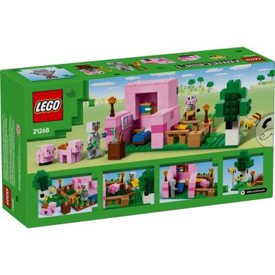 2. LEGO MINECRAFT 21268 Dom prosiaczka