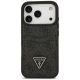 3. Etui Guess 4G nauble Card Triange na iPhone 18 Pro / 17 Pro - czarne