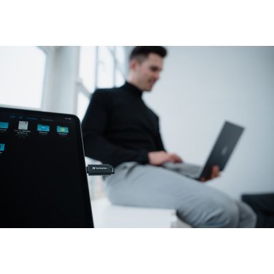 14. Verbatim Store 'n' Go pamięć USB 128 GB USB Type-C 3.2 Gen 1 (3.1 Gen 1) Czarny