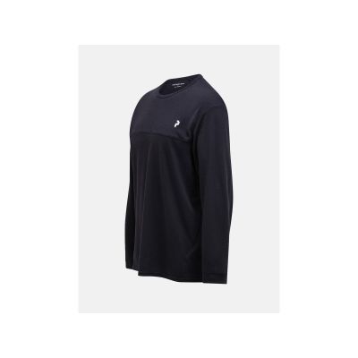 2. Koszulka męska PEAK PERFORMANCE M Trail Wool Blend LS kolor czarny
