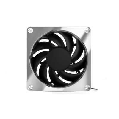2. Alphacool Apex Stealth Metall Obudowa komputera Wentylator 12 cm Chrom 1 szt.
