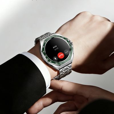 8. Smartwatch Joyroom Venture Series JR-FV2 Pro AMOLED 1,43" 5 ATM z funkcją rozmów - srebrny