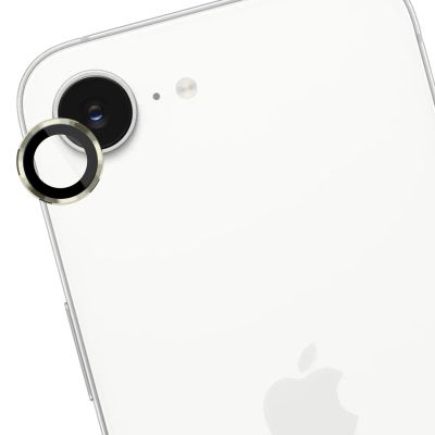 10. Szkło hartowane na obiektyw aparatu 3mk Lens Protection Pro do iPhone 16e - złote