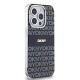 4. Etui DKNY IML Mono & Stripe MagSafe na iPhone 15 Pro - czarne