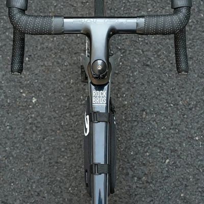 2. Torba rowerowa Rockbros G002 Flash Journey na ramę trójkątna 1.4 l - czarna