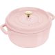 STAUB LA COCOTTE Garnek żeliwny okrągły 5.2 ltr, różowy