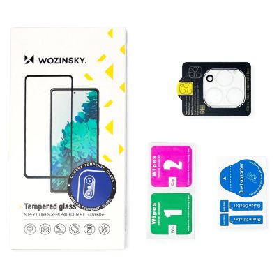2. Wozinsky Full Camera Glass szkło hartowane 9H na cały aparat kamerę Samsung Galaxy S25