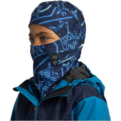 Kominiarka dziecięca Buff Thermonet Hinged Balaclava - nasvi night blue