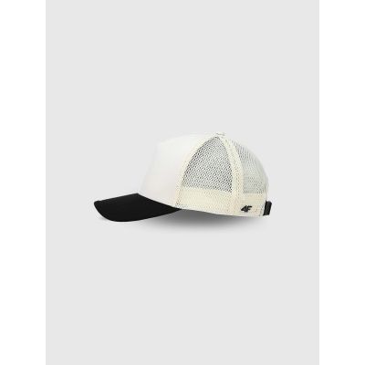 3. Czapka trucker z daszkiem uniseks 4F 4FRSS25ACABU446-11S