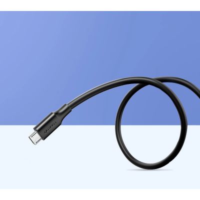 10. Kabel Ugreen US289 60138 micro USB / USB-A 2m - czarny