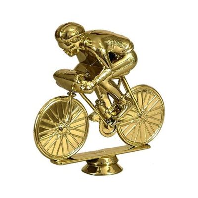 9. Figurka plastikowa rower - kolarz - F482/G  F08/G