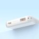 10. Powerbank magnetyczny Dudao K14S 20W 5000mAh 1x USB-A 1x USB-C - biały