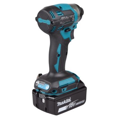 5. Zakrętarka udarowa MAKITA DTD173RTJ 18V 2x5,0Ah 180Nm