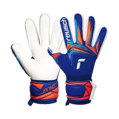 Rękawice bramkarskie Reusch Attrakt Advance niebieskie 5670215 4126