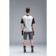 4. Koszulka rowerowa NORTHWAVE Edge Jersey Short Sleeve - szary/czarny